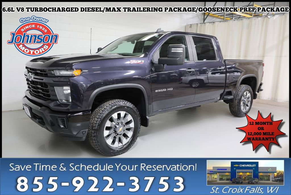 Used 2024 Chevrolet Silverado 2500 Custom w/ Custom Value Package image 1