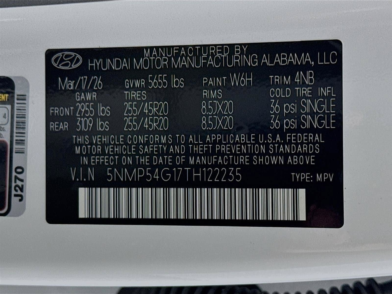 New 2026 Hyundai Santa Fe Calligraphy FWD image 34