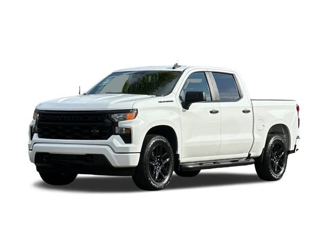 Used 2024 Chevrolet Silverado 1500 Custom w/ Turbomax Blackout Package RWD image 1