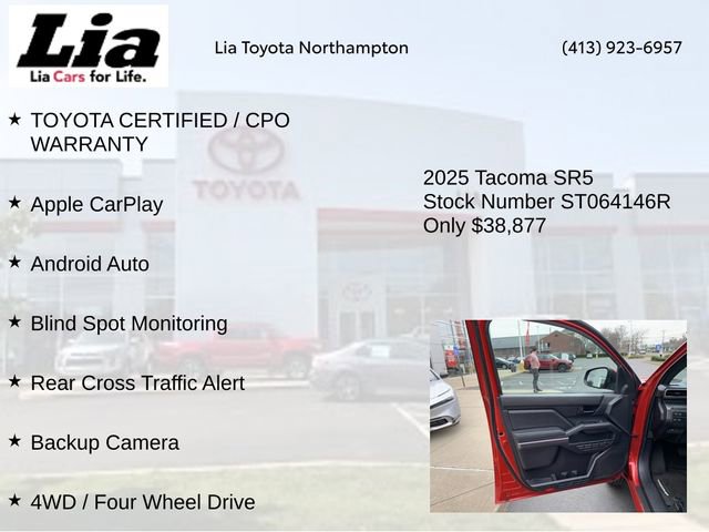 Used 2025 Toyota Tacoma SR5 image 7