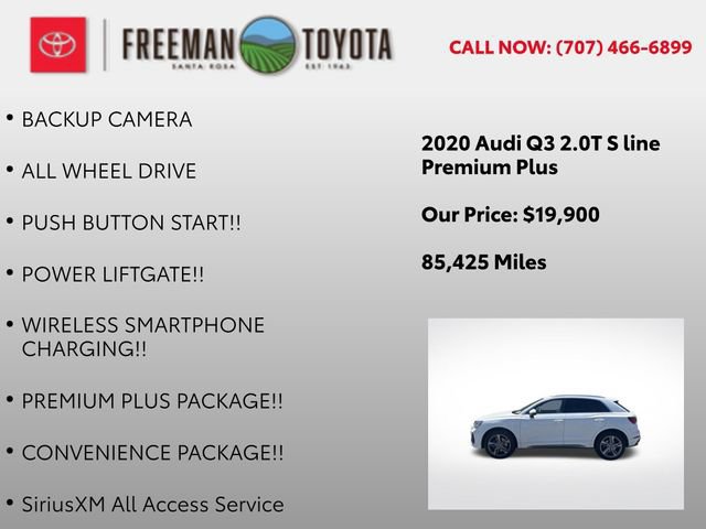 Used 2020 Audi Q3 2.0T Premium Plus w/ Premium Plus Package AWD/4WD image 11