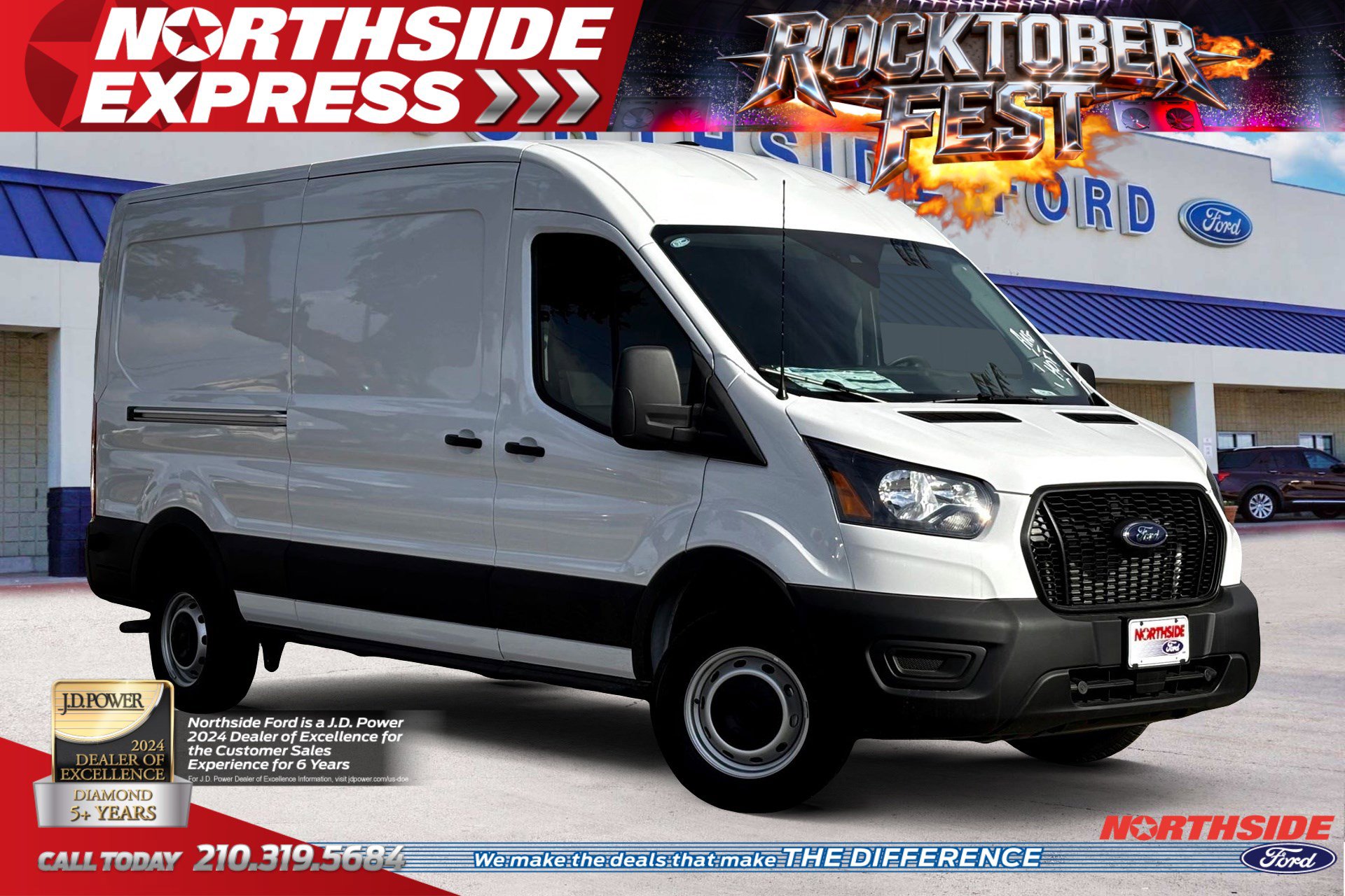 New 2025 Ford Transit 250 148 Medium Roof