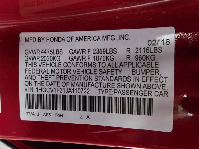 Used 2018 Honda Accord Sport image 31