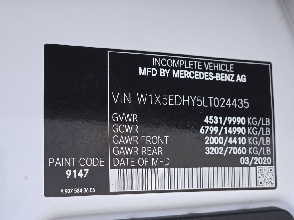 Used 2020 Mercedes-Benz Sprinter 3500 image 33