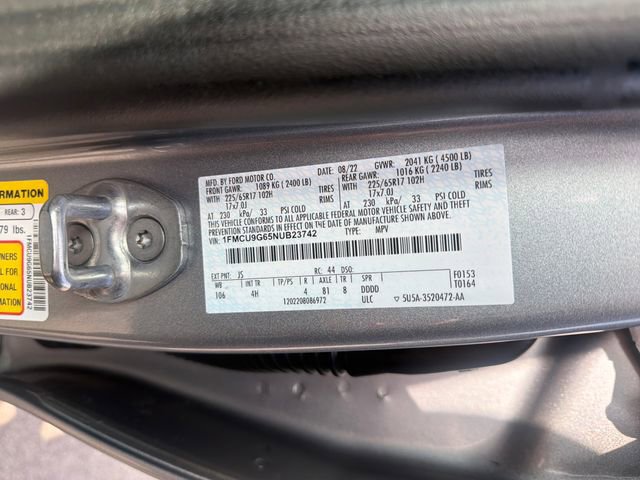 Used 2022 Ford Escape SE w/ Convenience Package image 31