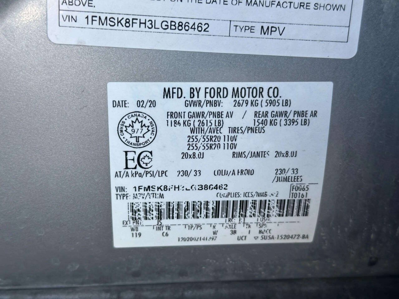 Used 2020 Ford Explorer Limited AWD/4WD image 35