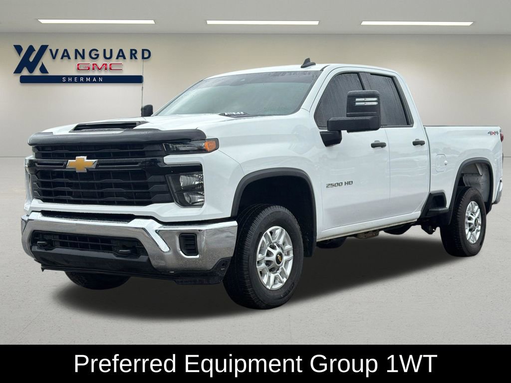 Used 2024 Chevrolet Silverado 2500 W/T w/ WT Fleet Convenience Package AWD/4WD image 3