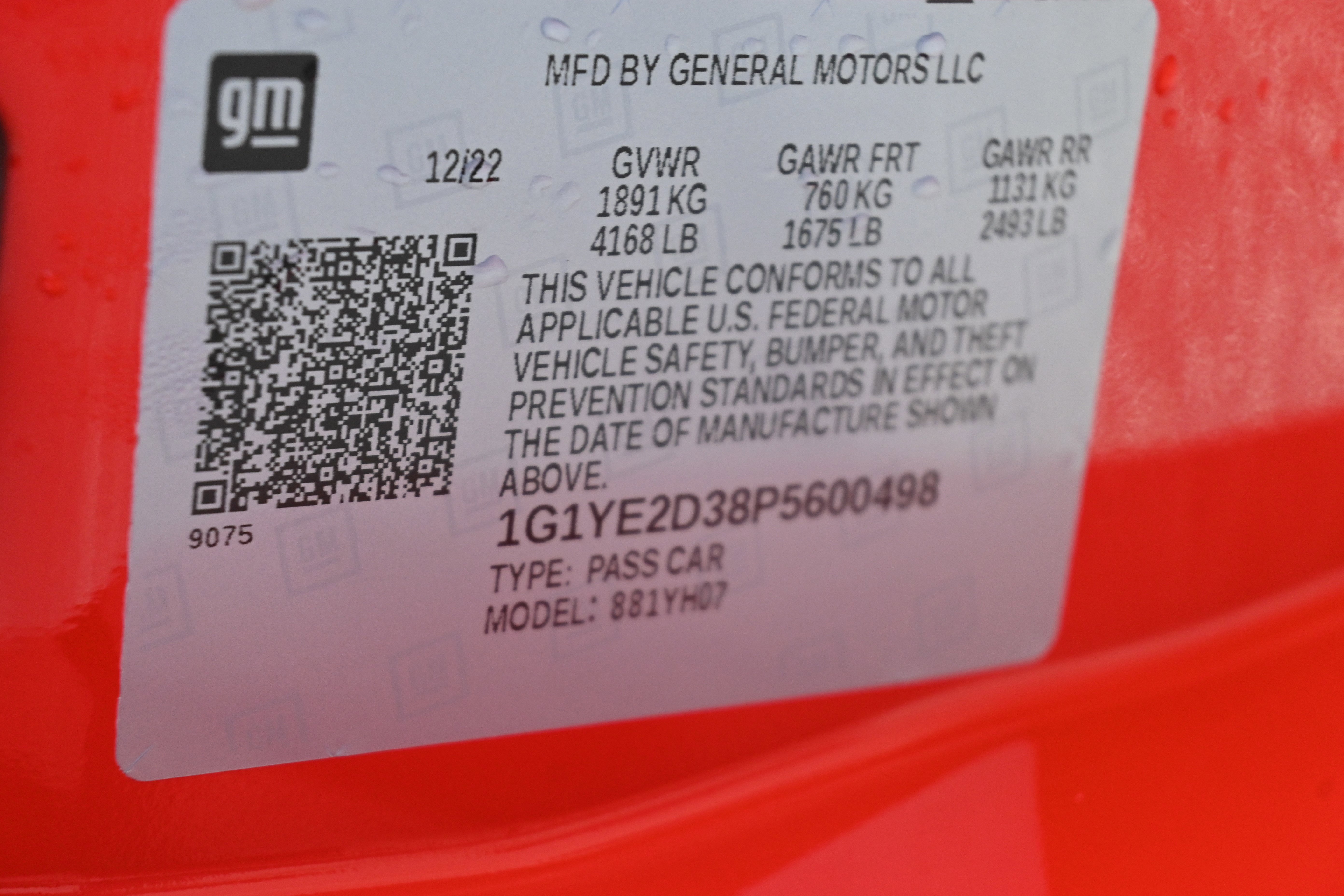 Used 2023 Chevrolet Corvette Z06 image 36