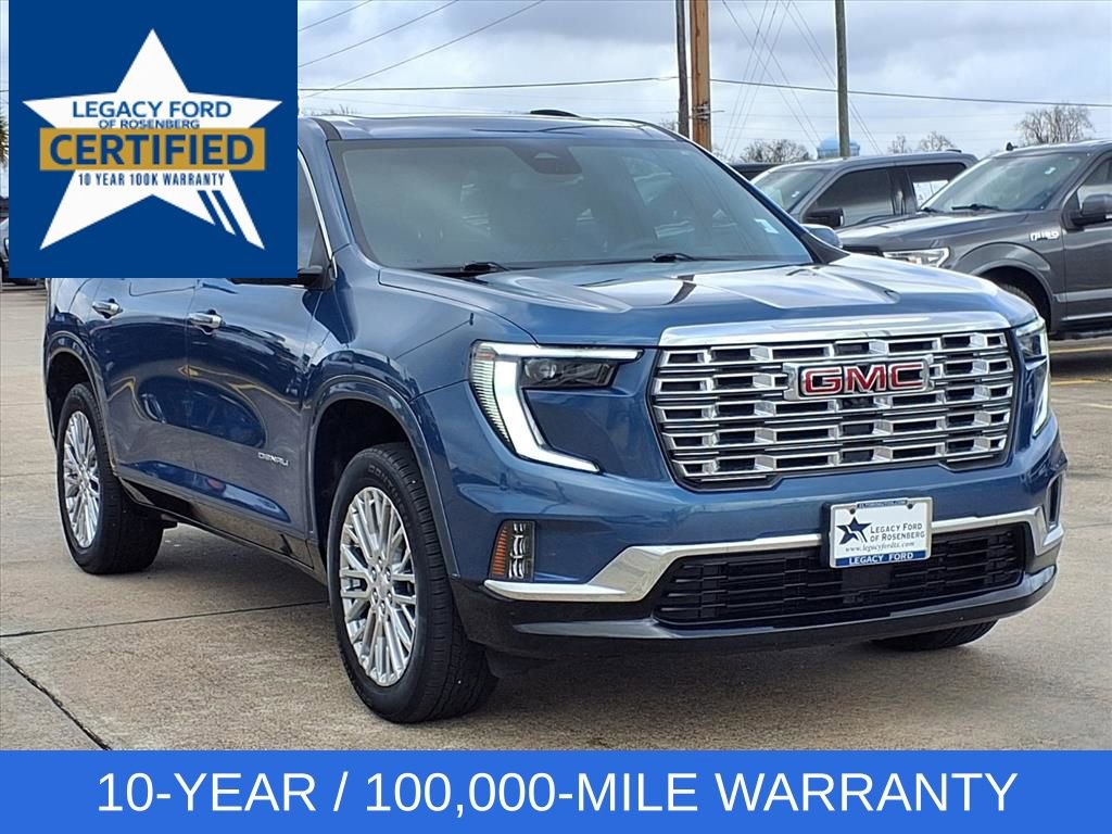 Used 2024 GMC Acadia Denali w/ LPO, Floor Liner Package image 7