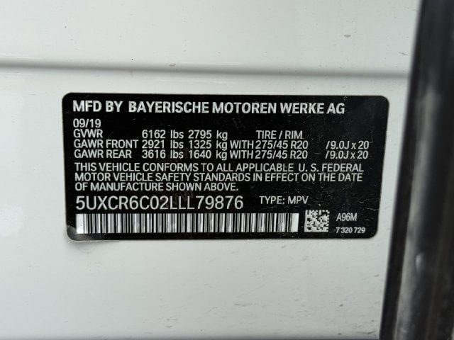 Used 2020 BMW X5 xDrive40i w/ Premium Package AWD/4WD image 32