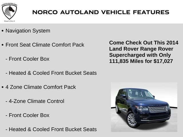 Used 2014 Land Rover Range Rover Supercharged image 7