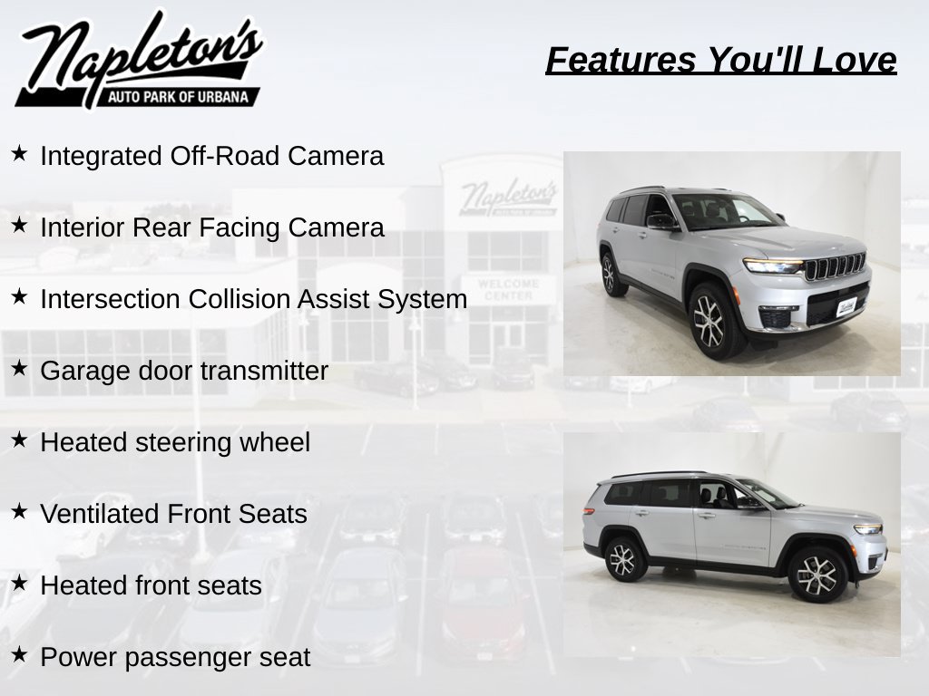 Used 2024 Jeep Grand Cherokee L Limited w/ Luxury Tech Group II AWD/4WD image 33