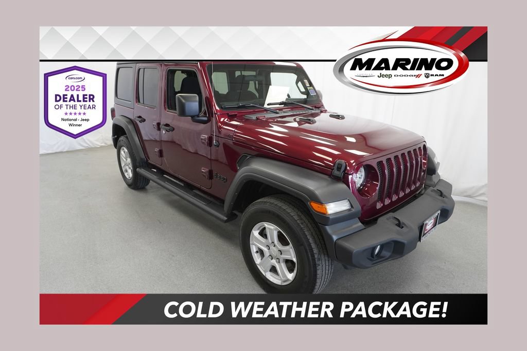 Used 2021 Jeep Wrangler Unlimited Sport AWD/4WD image 1