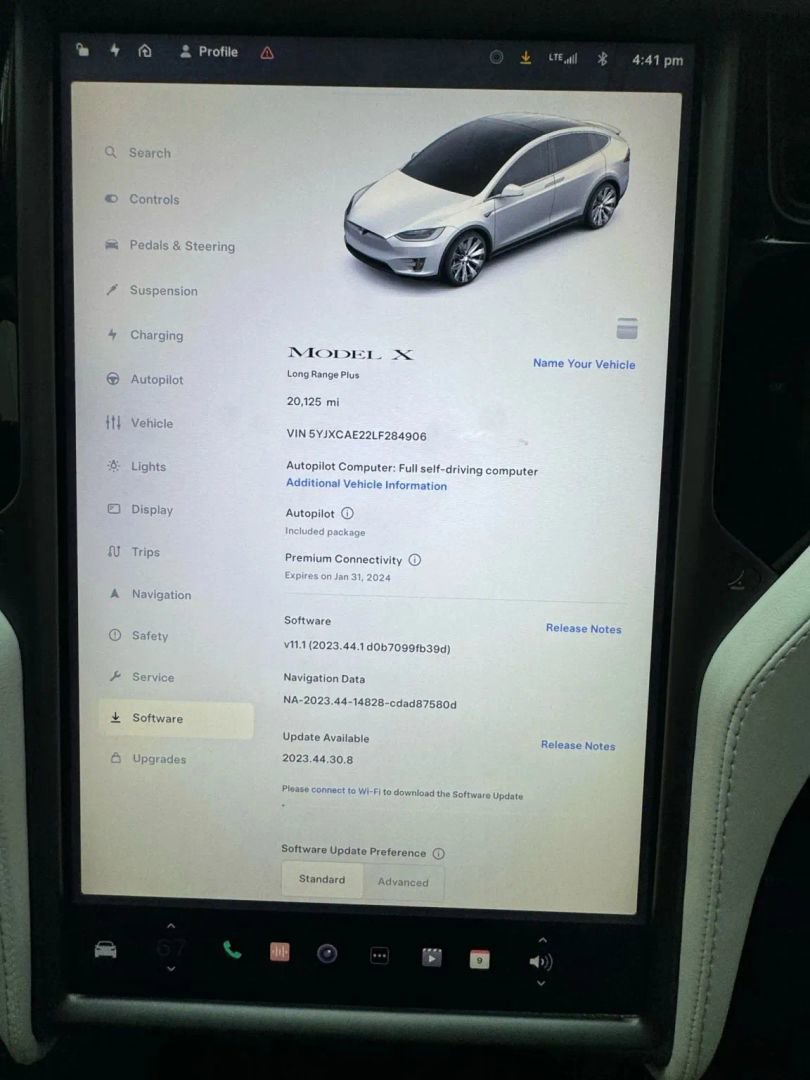 Used 2020 Tesla Model X Long Range AWD/4WD image 4