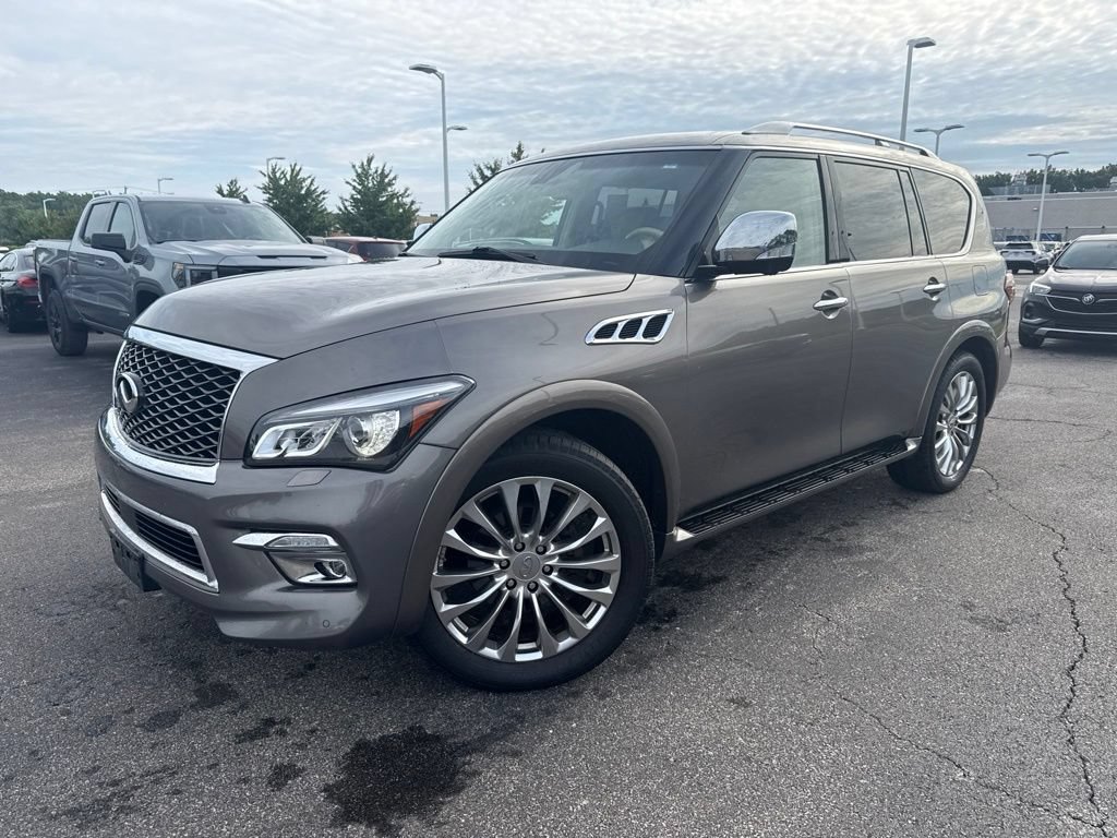 Used 2016 INFINITI QX80 4WD w/ Deluxe Technology Package