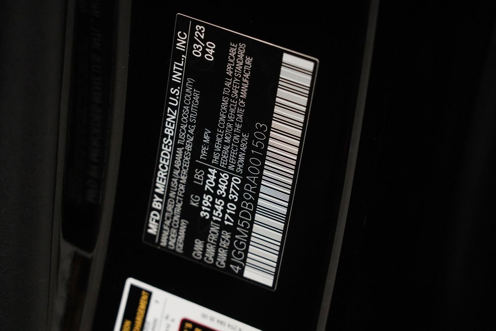 Certified 2024 Mercedes-Benz EQE AMG 4MATIC SUV image 33