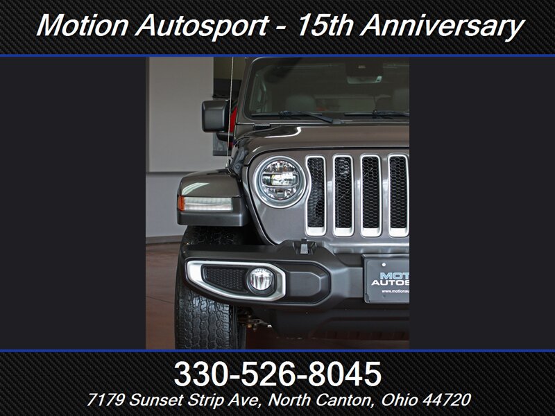 Used 2021 Jeep Wrangler Unlimited Sahara w/ Uconnect 4C Nav & Sound Group AWD/4WD image 5