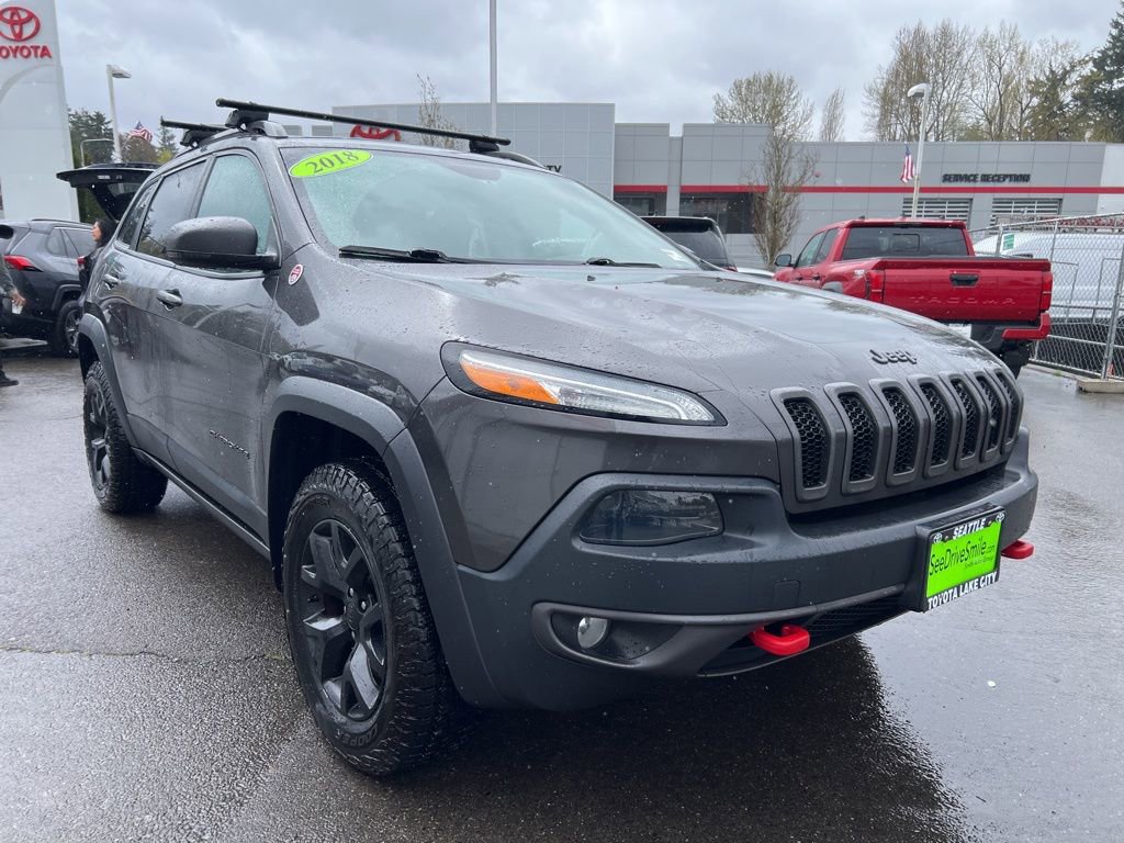 Used 2018 Jeep Cherokee Trailhawk