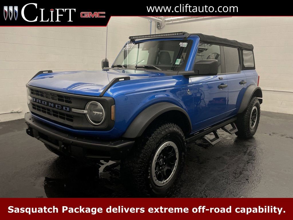 Used 2021 Ford Bronco Black Diamond w/ Sasquatch Package