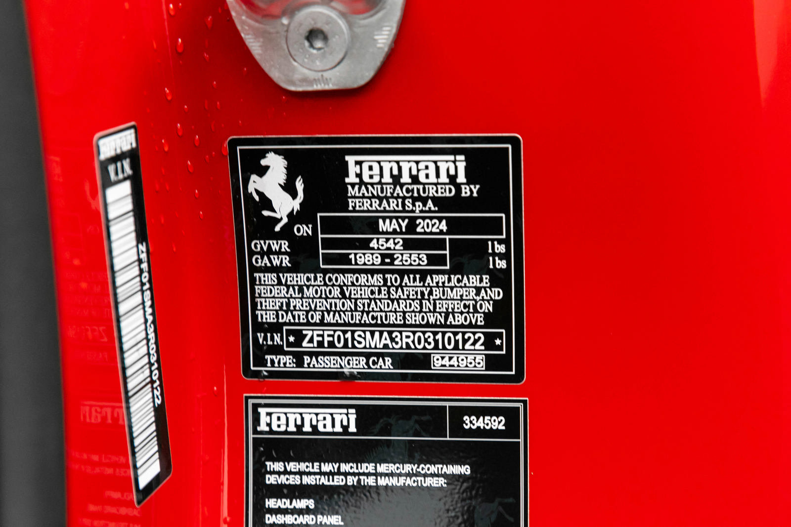 Certified 2024 Ferrari 296 GTS image 45