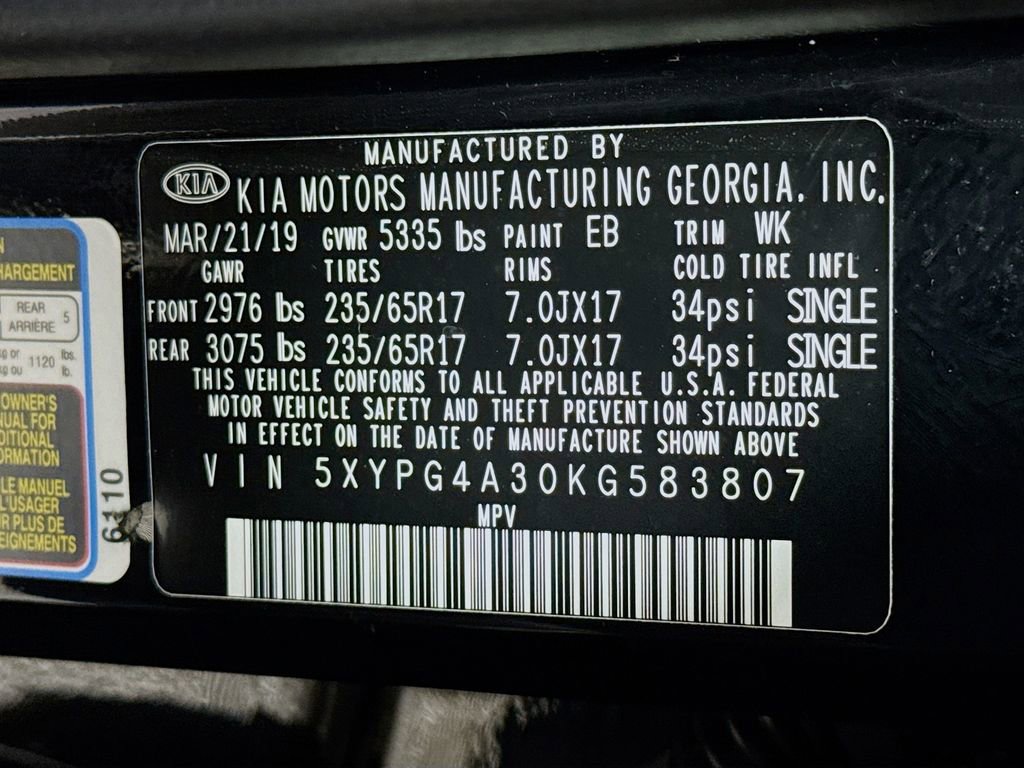 Used 2019 Kia Sorento L image 34