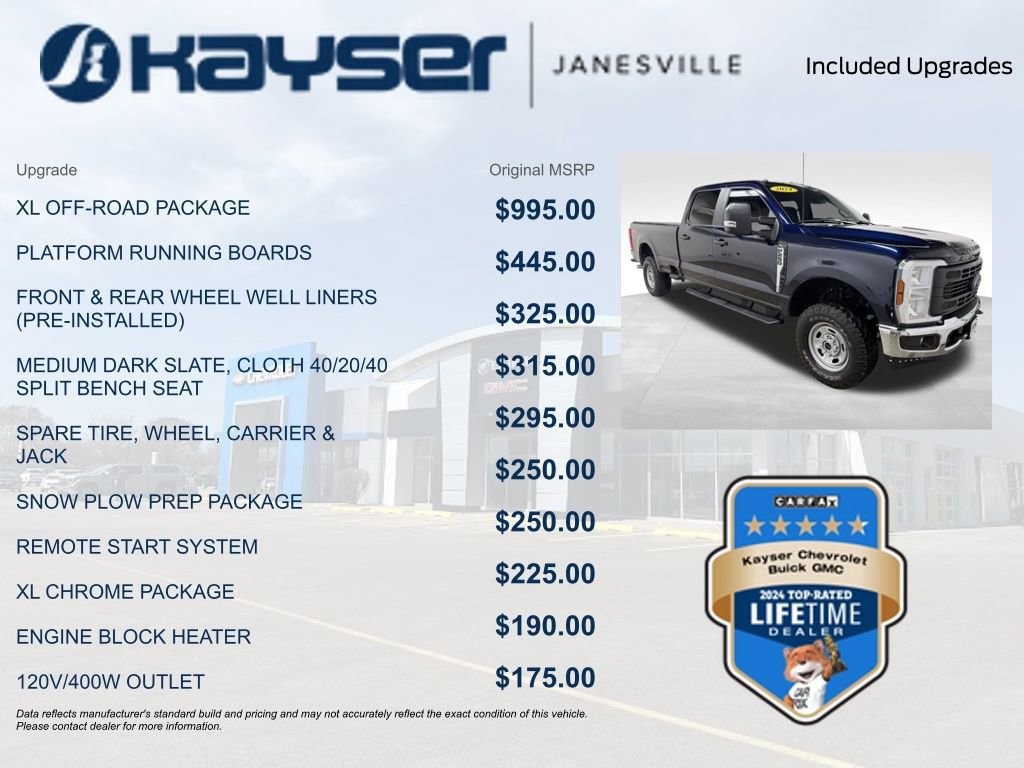 Used 2024 Ford F250 XL w/ XL Off-Road Package image 2