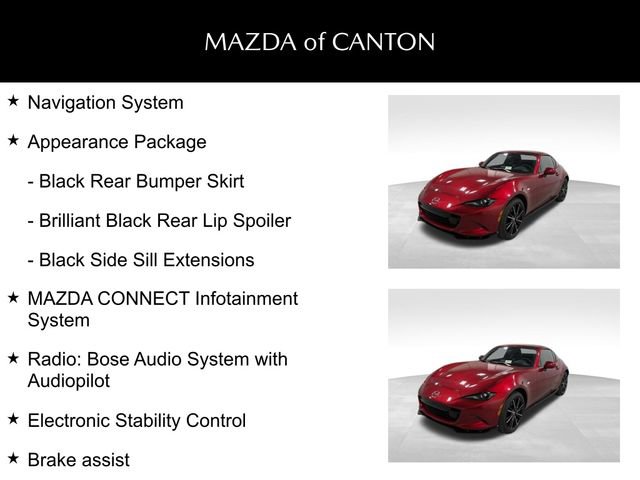 New 2026 MAZDA MX-5 Miata RF Grand Touring w/ Appearance Package RWD image 2