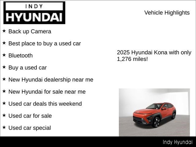 Certified 2025 Hyundai Kona SEL image 7