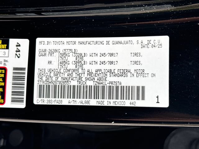 Used 2025 Toyota Tacoma SR RWD image 30