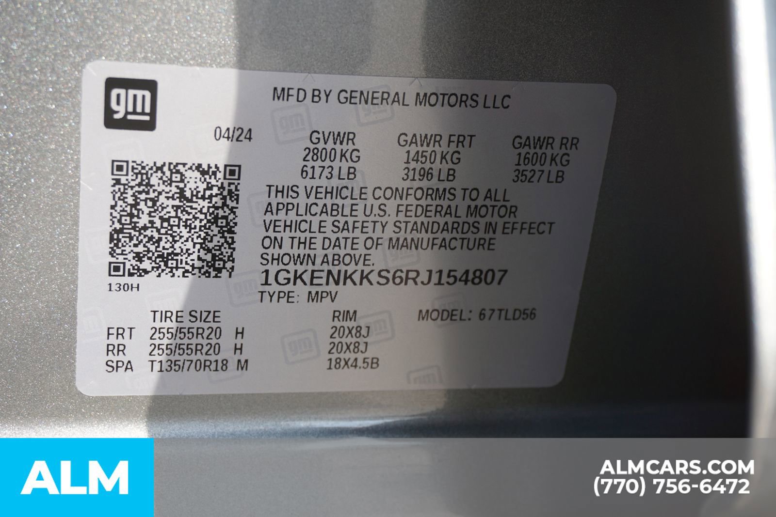 Used 2024 GMC Acadia Elevation w/ Luxury Package image 55