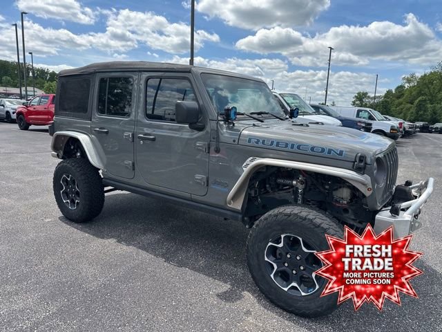 Used 2022 Jeep Wrangler Unlimited Rubicon 4xe w/ Cold Weather Group AWD/4WD image 6