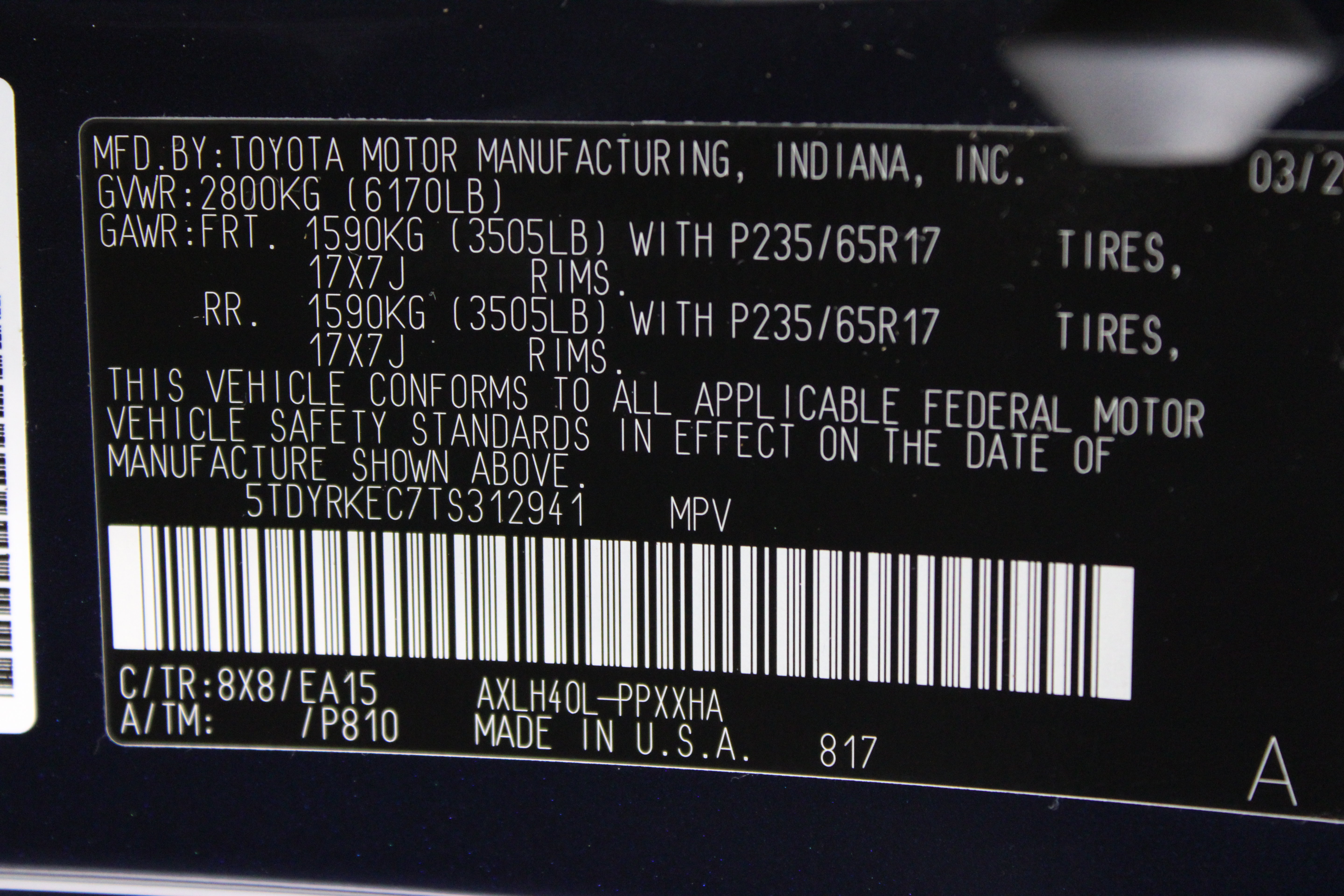 Certified 2026 Toyota Sienna XLE FWD image 42