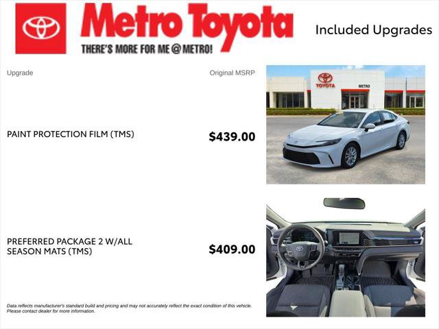 Certified 2025 Toyota Camry LE FWD image 4