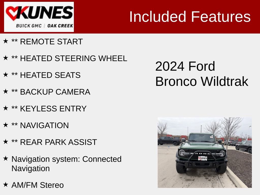 Used 2024 Ford Bronco Wildtrak image 2
