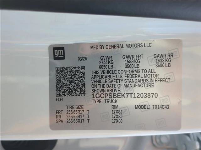 New 2026 Chevrolet Colorado W/T w/ Advanced Trailering Package image 17