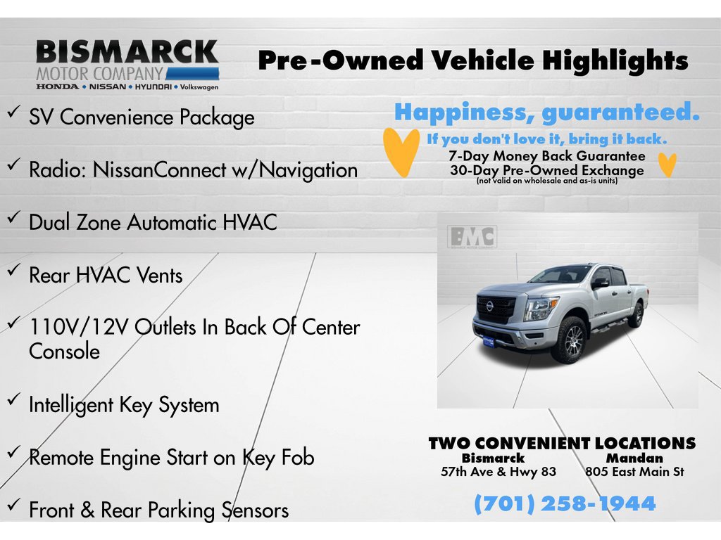 Used 2020 Nissan Titan SV w/ SV Convenience Package AWD/4WD image 5