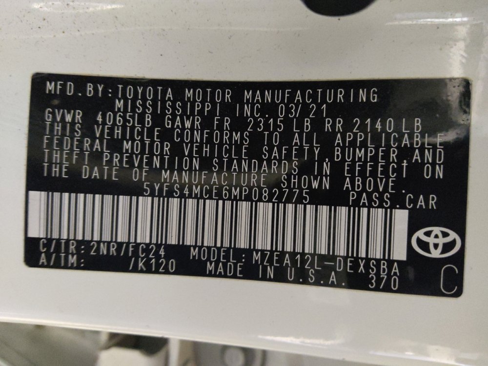 Used 2021 Toyota Corolla SE w/ Carpet Mat Package (TMS) image 33