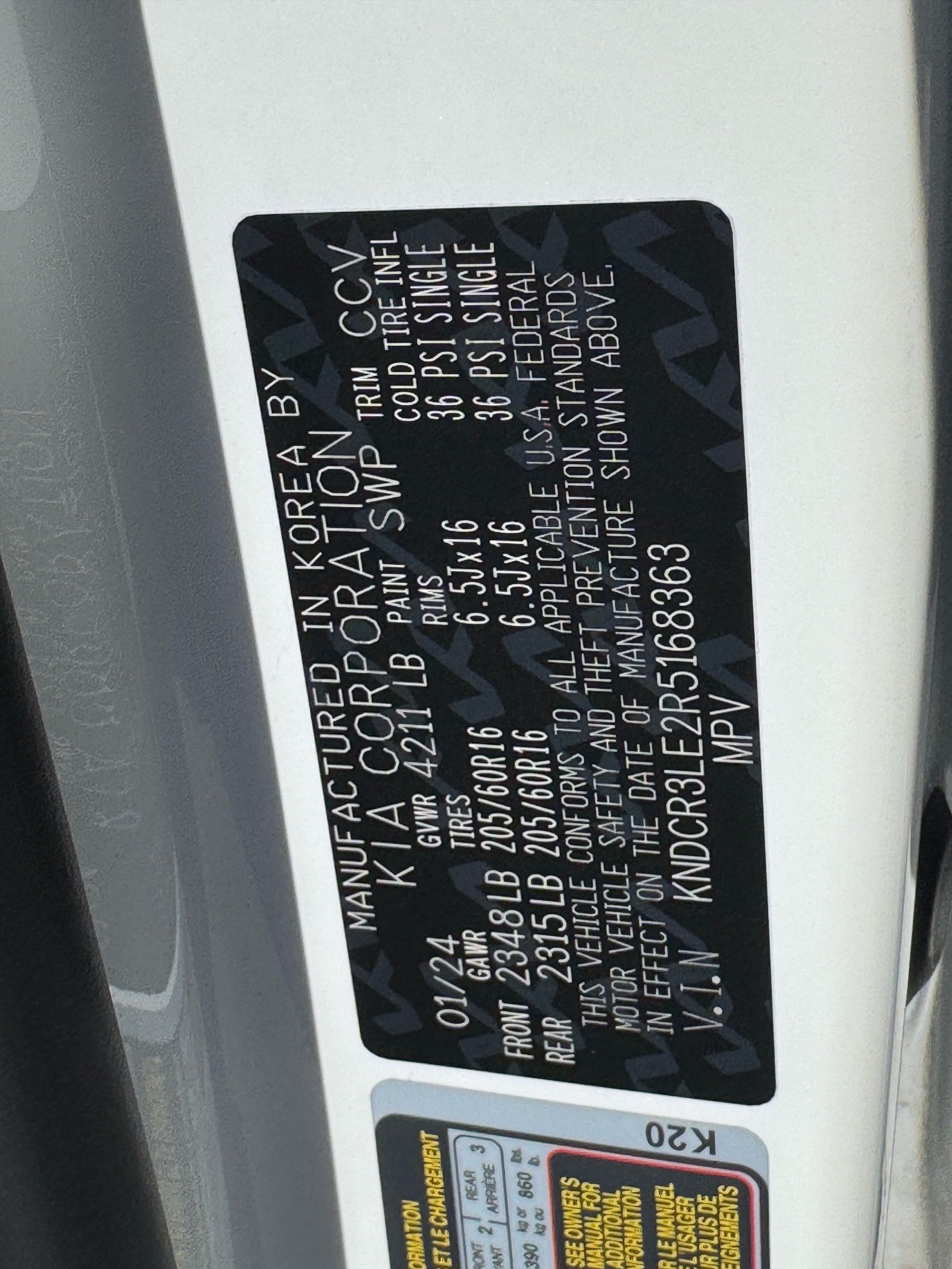 Certified 2024 Kia Niro EX FWD image 31