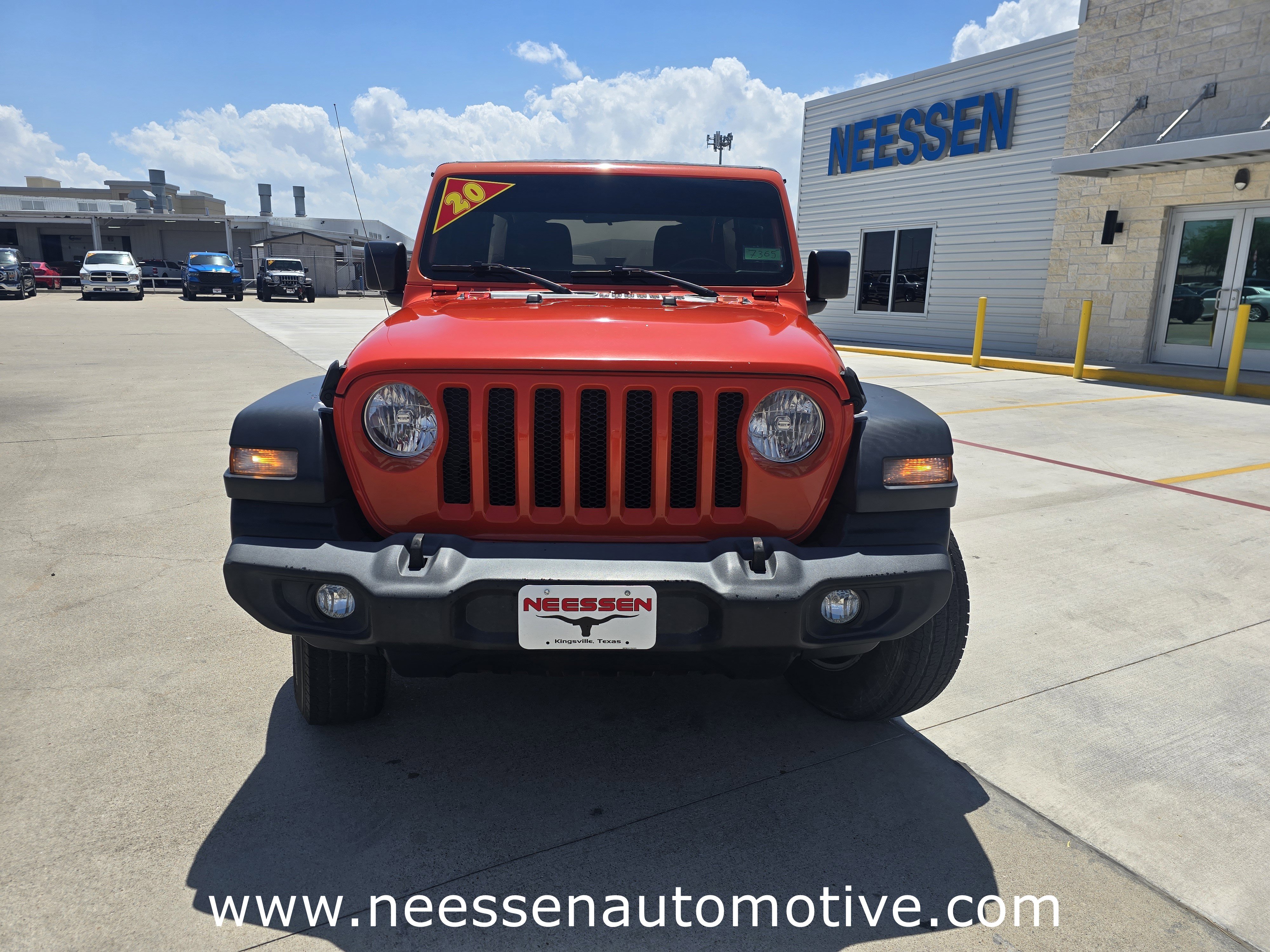Used 2020 Jeep Wrangler Unlimited Sport S image 2