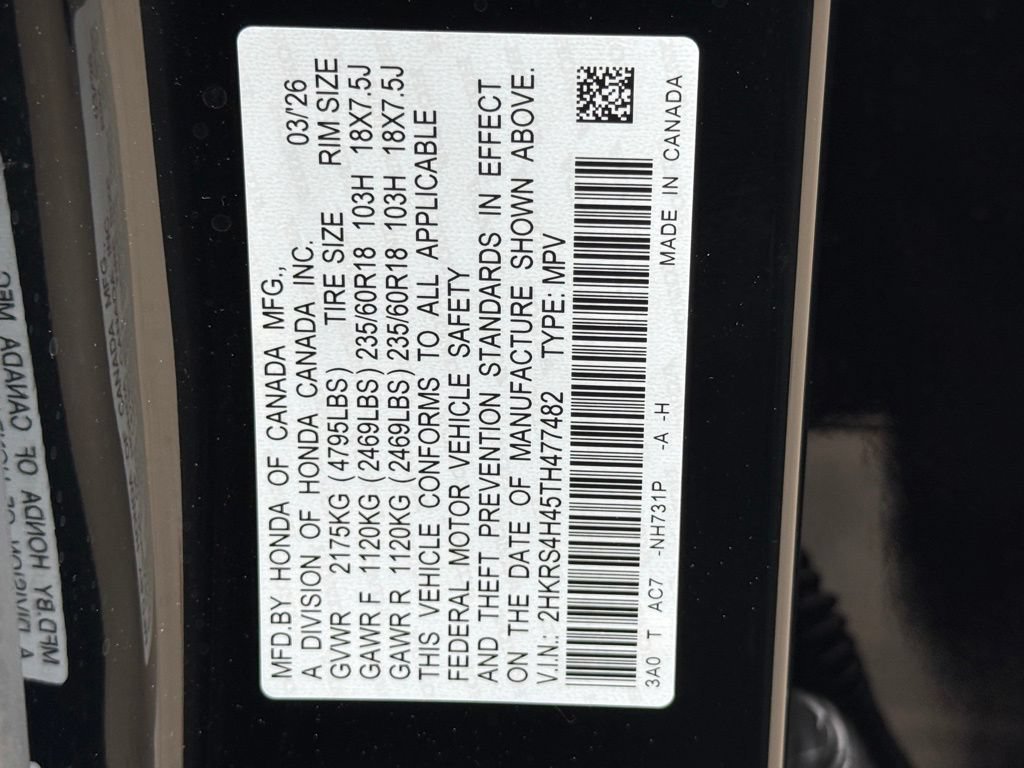 Certified 2026 Honda CR-V EX image 30