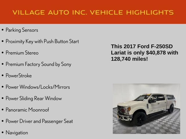 Used 2017 Ford F250 Lariat w/ Lariat Ultimate Package AWD/4WD image 14