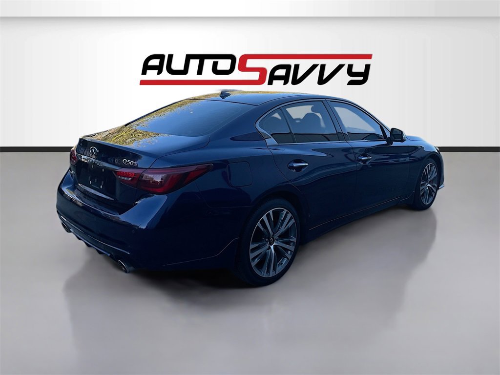 Used 2022 INFINITI Q50 Red Sport 400 image 7