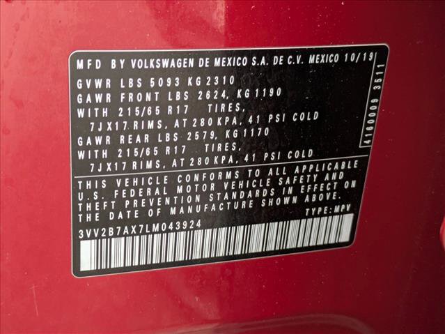 Used 2020 Volkswagen Tiguan SE image 24