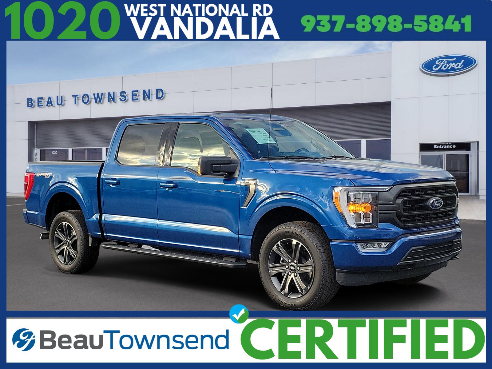 Certified 2023 Ford F150 XLT w/ Equipment Group 302A High