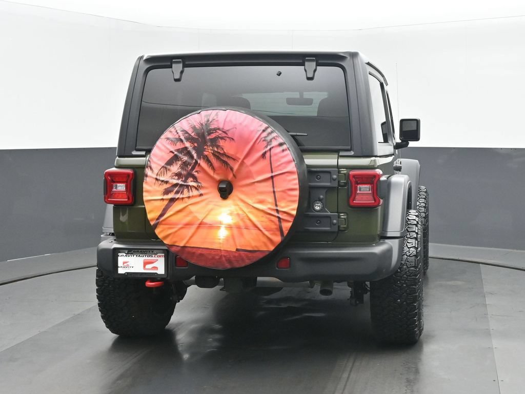 Used 2022 Jeep Wrangler Rubicon w/ Steel Bumper Group AWD/4WD image 4