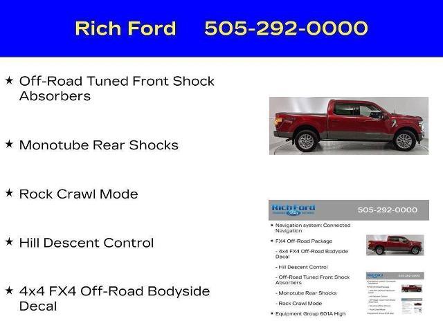 Certified 2025 Ford F150 King Ranch w/ FX4 Off-Road Package AWD/4WD image 26