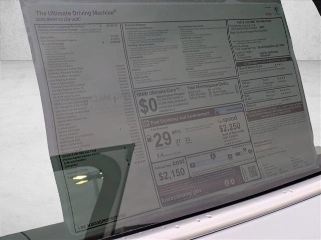 Used 2026 BMW X3 xDrive30 w/ Premium Package image 19