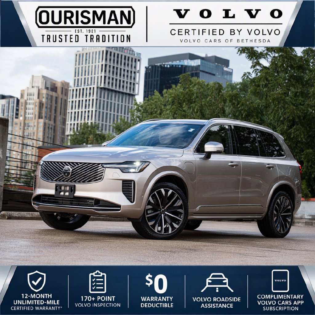 Certified 2025 Volvo XC90 T8 Plus w/ Protection Package Premier