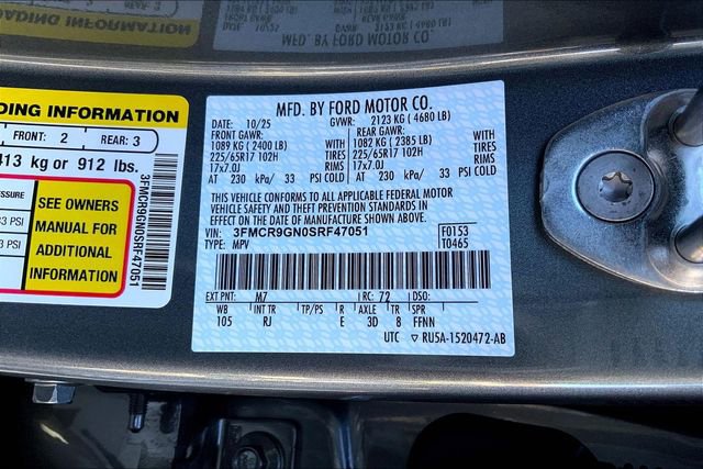 New 2025 Ford Bronco Sport Heritage w/ Convenience Package image 13