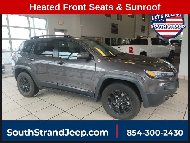 Used 2021 Jeep Cherokee Trailhawk w/ Sun, Sound & Nav Group AWD/4WD image 1